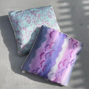 Vintage Urban Outfitters Throw Pillows Set
